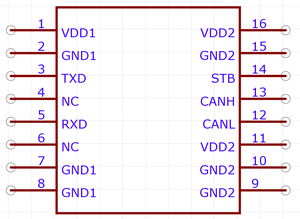 Per TJA1052IT/5 Ricetrasmettitore CAN ad alta velocità per veicoli elettrici (EV/HEV) con montaggio SMT - Product Image 4