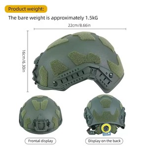 Casco táctico FAST IIIA en stock - casco protector ligero y resistente a impactos, adecuado para entrenamiento 3A al aire libre - Product Image 3