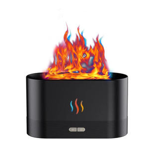 Difusor de Aromaterapia con Llama de Volcán de 280 ml, Humidificador de Aceites Esenciales para el Hogar, Humidificador USB de Aromaterapia - Product Image 1