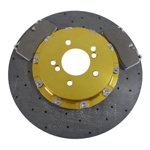 Rotor de disco de freno de cerámica de carbono de titanio, para Benz S63 Audi RS7 <span class=keywords><strong>Abarth</strong></span> 595 Nissan GT-R35 - Product Image 3