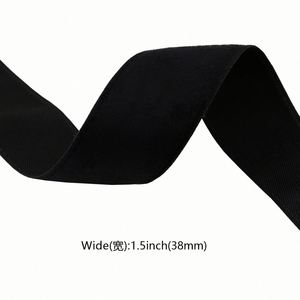 Nouveauté : Ruban en Faux Daim Couleur Unie Chic de 3,8 cm pour Rembourrage de Meubles et Bordures de Coussins, 5 Yards/Rouleau - Product Image 4