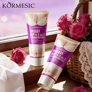 KORMESIC - Crema de Masaje para Senos y Caderas de 60 ml, Crema Esencial para Aumentar y Mejorar los Senos, Crema Natural Hidratante y Suavizante - Product Image 1