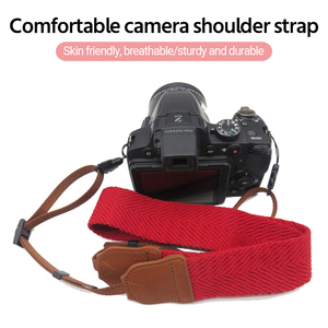 Correas de Hombro para Cámara Ajustables y Desmontables de Alta Calidad, de Cuero/Nailon/Algodón, Modernas, Simples y Ligeras - Product Image 6