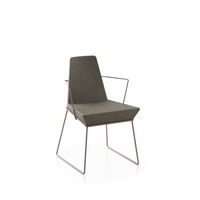 Mobilier de maison au design moderne Fauteuil individuel Fauteuil de bureau d'appoint Fauteuil bleu de style français