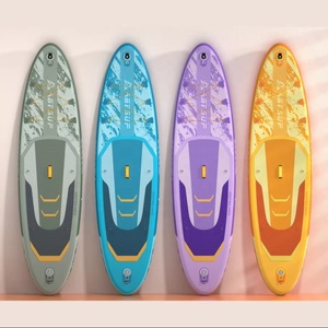 Planche de SUP personnalisée, fabriquée en PVC résistant aux UV, planche de <span class=keywords><strong>paddle</strong></span> gonflable, planche de SUP gonflable pour les sports nautiques en eau plate - Product Image 2