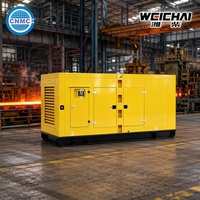 Solución OEM Weichai de Tipo Silencioso de 40-500KW, Bomba de Agua Diésel con Motor Weichai, Amortiguador de Goma, Grupo Electrógeno Weichai