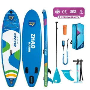 ZY OEM ODM 10&#39;8&quot; Inflatable Sup Standup Paddlesurf Paddle Boards fishing sup Wholesale Paddel Soft Surfboard Sub