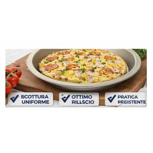 Plaque de cuisson ronde en aluminium antiadhésive facile à nettoyer, 25 cm, moule pour pizzas, gâteaux, tartes, compatible lave-vaisselle et four, outils de pâtisserie - Product Image 5