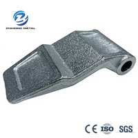 Charnières de porte de conteneur en acier forgé et soudé galvanisé à chaud de haute qualité, conformes à la norme ISO 1161, résistantes à la corrosion