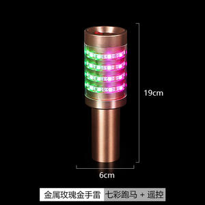 Bastón estroboscópico LED estilo <span class=keywords><strong>granada</strong></span>, botella de champán intermitente recargable, palo de Flash, luz de servicio de llamada Sparkler - Product Image 6