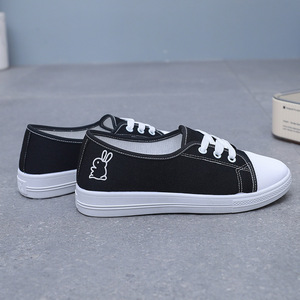 Chaussures décontractées plates pour femmes, best-seller, en plein air, à lacets, souples, légères, respirantes, durables, chaussures décontractées et chaussures en toile - Product Image 6