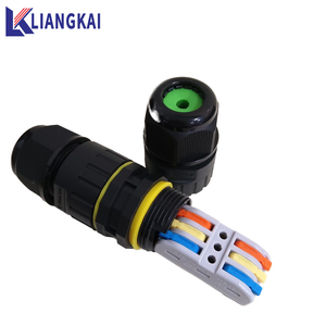 Connecteur de câble à connexion rapide de type MMCX étanche IP68 M25B avec lumière <span class=keywords><strong>LED</strong></span>, 20A 230V, homologué pour les terminaux de câbles enterrés - Product Image 1