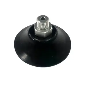 50mm NBR suction cup vacuum with external 1/8 thread fitting