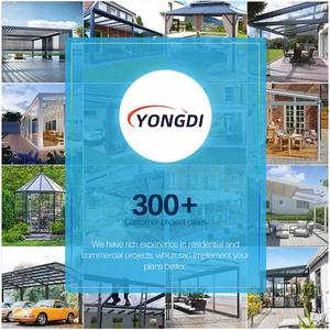 <span class=keywords><strong>Pergola</strong></span> en aluminium motorisée, imperméable, murale, 4x3, pour l'extérieur, avec <span class=keywords><strong>toit</strong></span> à persiennes et <span class=keywords><strong>rideau</strong></span> - Product Image 4