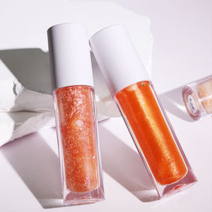 Brillo Labial Pigmentado Rosa, Brillo Labial en Gel Cremoso, Tu Logotipo, Colección de Brillos Labiales, Brillo Labial en Lata - Product Image 5