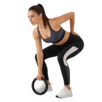 Ensemble de Pilates en acier et silicone XLAN, tapis de yoga antidérapant, haltères souples, anneau de résistance flexible, barre de musculation robuste, accessoires commerciaux