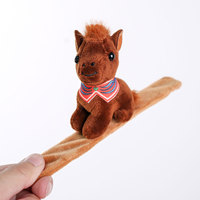 Peluche Cheval Mignonne Lavée, Cadeau pour Enfants, Mini 10cm, Rembourrage Coton PP, Douce et Moelleuse
