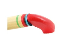 Jouets pistolets à bouchons en bois classiques traditionnels, écologiques, en forme de dessin animé, avec son personnalisé, certifiés CE, pour enfants et familles