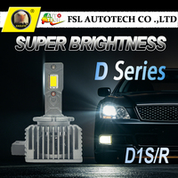 Nouvelle ampoule de phare LED série D D1S/D3S/D5S/D8S 6000K Lumière LED pour voiture