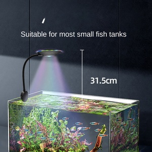 Lampe à clipser pour <span class=keywords><strong>aquarium</strong></span> JSD 5W WRGB, 12,4 pouces, flexible, USB, avec télécommande et minuterie, changement <span class=keywords><strong>de</strong></span> couleur RGB pour <span class=keywords><strong>aquarium</strong></span> <span class=keywords><strong>de</strong></span> poissons Betta - Product Image 2