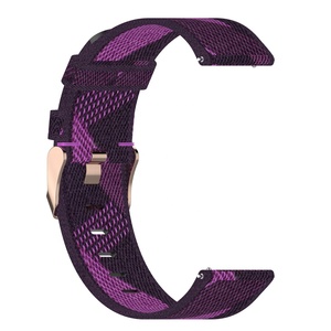 Bracelet de montre de remplacement pour <span class=keywords><strong>Garmin</strong></span> <span class=keywords><strong>Forerunner</strong></span> 255 <span class=keywords><strong>Forerunner</strong></span> 255S Bracelet de montre en nylon 18mm 20mm 22mm - Product Image 6
