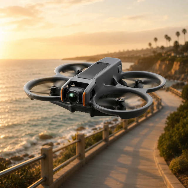 Original Avata 2 Portable Drone Combo Single Battery For Battery Accessory Storage And Camera Flight Setup Use