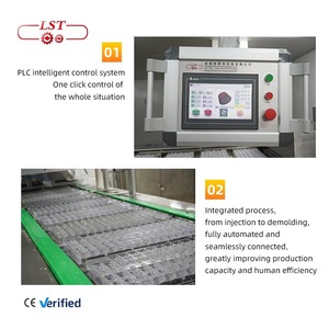 Lst 100 kg/giờ nóng bán PLC thành phần điều kiện Mới Thanh Sô cô la máy làm cho dây chuyền sản xuất với các loại hạt và trái cây - Product Image 5