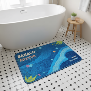 Alfombra de Baño Antideslizante BANACO Splash de 40x120cm, Alfombra de Baño Colorida - Product Image 3