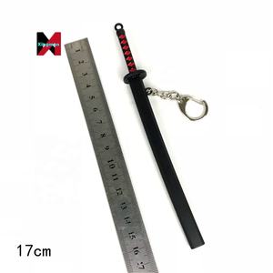 Juguete De Katana Catanas Espada Venta caliente 17Cm Demoned a Slayer Cosplay Kamado Tanjirou Agatsuma Zenitsu Metal Toy Anime Sword - Product Image 3