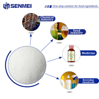 Acide citrique monohydraté en poudre, régulateur de pH pour boissons et assaisonnements, fournisseur