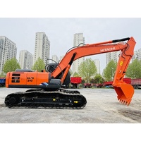 Excavatrice Hitachi ZX210 d'occasion haute performance à vendre – Durable et classique, 21 tonnes, modèle ZX210 d'origine Hitachi Zaxis 210