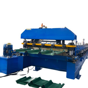 TR4 사다리꼴 컬러 강판 지붕 시트 제작 기계 타일 성형 기계 (고급 재료 사용) - Product Image 1