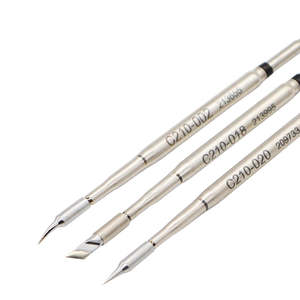 Pointes de <span class=keywords><strong>fer</strong></span> à <span class=keywords><strong>souder</strong></span> <span class=keywords><strong>JBC</strong></span> originales <span class=keywords><strong>Fer</strong></span> à <span class=keywords><strong>souder</strong></span> C210-018 pour <span class=keywords><strong>JBC</strong></span> T210-<span class=keywords><strong>A</strong></span> T210-NA T210-PA Poignée de soudage Station de soudage CD-2SE - Product Image 3