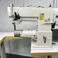 Nouvelle machine à coudre industrielle à grande bouche motorisée et programmable CARWIN 341, robuste, avec gravure laser pour plaques signalétiques