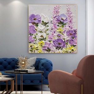 Tranh sơn dầu phong cảnh mùa xuân hoa nhiều màu sắc bán chạy trên Tiktok với giá rẻ - Product Image 6