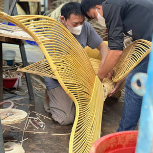 โคมไฟหวายสำหรับตกแต่งรูปปลา, โคมไฟหวายทอดเนื้อปลาโคมไฟระย้าหวาย - Product Image 1