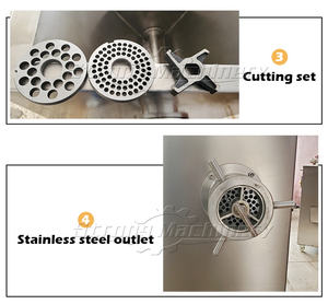 เครื่องจักรแปรรูปเนื้อสัตว์มืออาชีพ เครื่องบดเนื้อ เครื่องตัดเนื้อแช่แข็งอุตสาหกรรม - Product Image 4