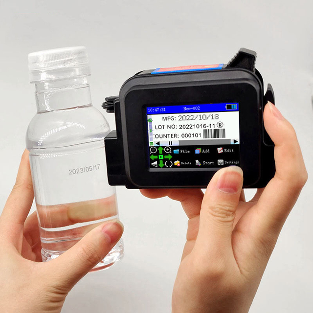 Portable Mini Inkjet Printer Machine for Egg Printing for Hotels and Label Usage