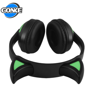 Promoción Popular regalo lindo diseño de oreja de gato azulejos de LED brillante azulejos auriculares - Product Image 4
