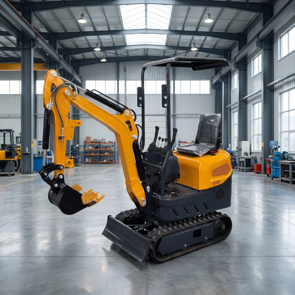 Free Shipping Mini Excavator CE EPA Euro 5 Kubota Engine For Root Zone Drainage Greenhouse Pipe Routes Farm Home Use