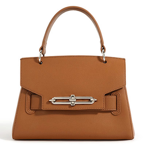 Sac à bandoulière de luxe de haute qualité en cuir véritable avec fermeture à rabat, fonctionnel et tendance, en polyester - Product Image 1