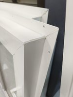 Fenêtres coulissantes en PVC/UPVC de style américain de haute qualité à double vitrage avec moustiquaire à languettes