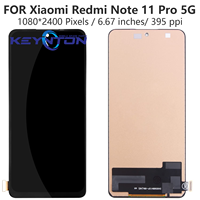 LCD-Bildschirm für Redmi Note 11 Pro Telefon-Display Touch-Digitizer-Baugruppe Ersatz-Touchscreen Handy-Ersatzteile