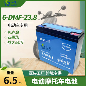 แบตเตอรี่ตะกั่วกรด 6-Dmf-24 12V 23.8Ah สำหรับยานยนต์ไฟฟ้า ชนิด VRLA ประสิทธิภาพเสถียร - Product Image 5