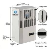 Climatisation industrielle non-condensante haute efficacité Hengrong R134a CAWS-800W pour armoire PLC d'automatisation