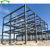 Bâtiments commerciaux et bureaux préfabriqués multi-étages en structure acier légère à faible coût, personnalisés, marque JY-STEEL, garantie 1 an