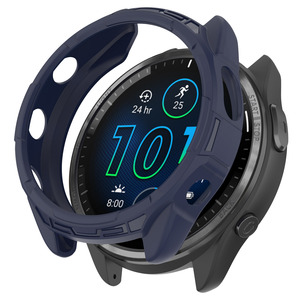 Funda Protectora de Silicona de Color Puro de Alta Calidad para Reloj Inteligente <span class=keywords><strong>Garmin</strong></span> Forerunner 965, <span class=keywords><strong>Accesorios</strong></span> - Product Image 5