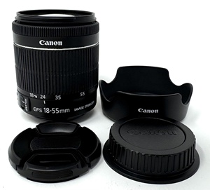 Lente de cámara usada EF-S 18-55mm f/3.5-5.6 es una lente de cámara - Product Image 1