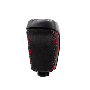 Toyota Tacoma Leather Gear <b>Shift</b> <b>Knob</b> Red Stitching Ergonomic Interior Accessory - Product Image 1