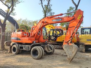 Excavadora de ruedas Doosan 150 Original de Corea en buen estado, excavadora de ruedas usada de 15 toneladas, excavadora de ruedas usadas a la venta - Product Image 5